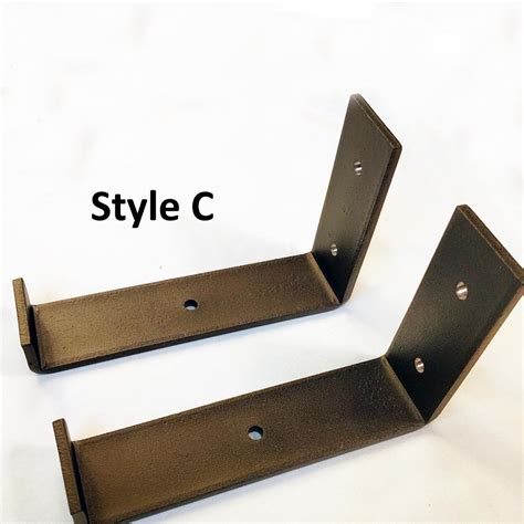 Wooden Shelf Metal Brackets 